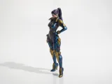 Female Warrior Figurine Sci-Fi Action 3D Printable-0