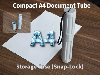 Compact A4 Document Tube