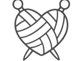 Coração de tricot-0