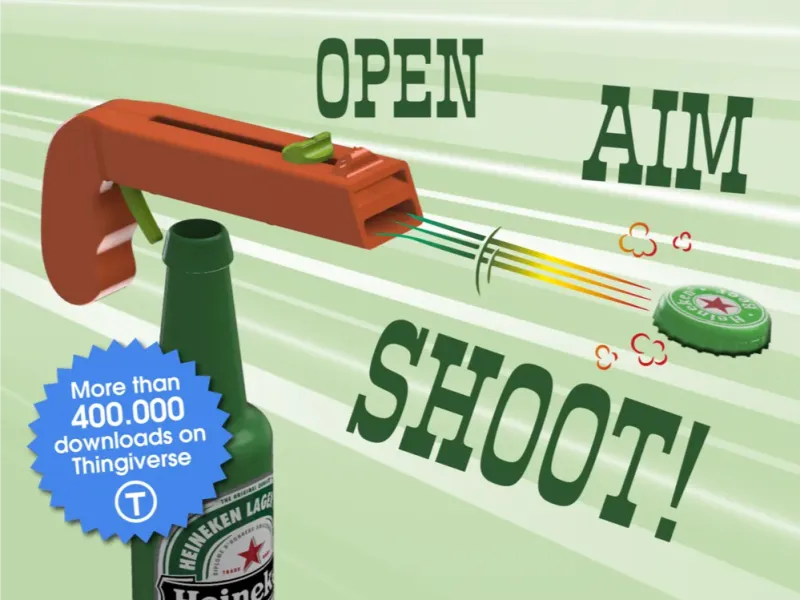 Beer Cap Gun V3