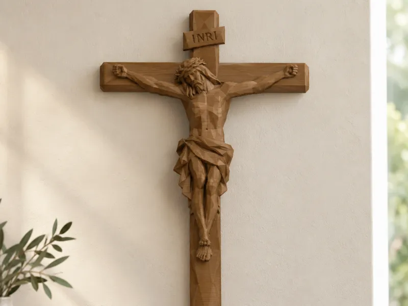 Cristo Low Poly