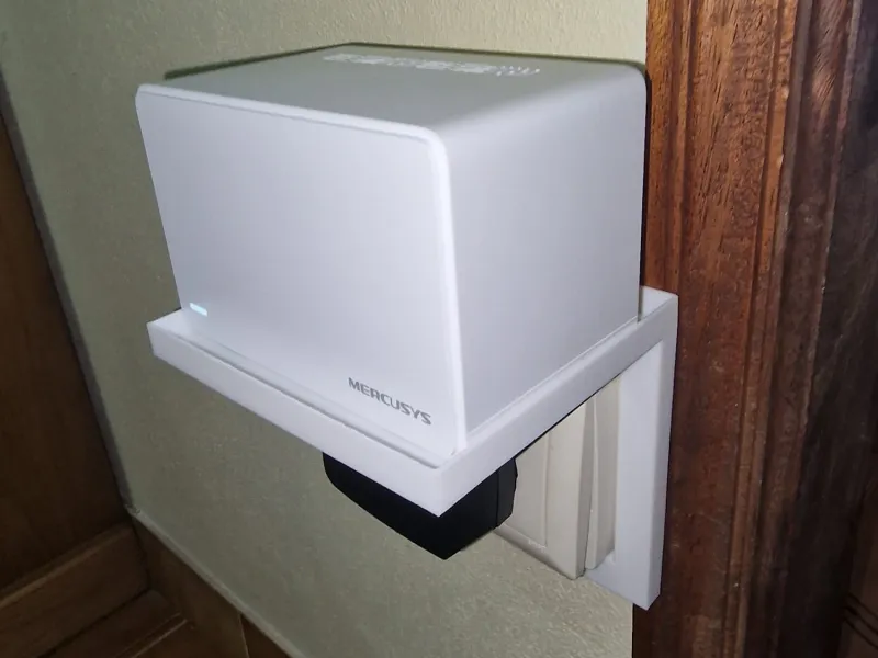 Mercusys Halo H3000X用ウォールマウント - 90x90mmソケット対応