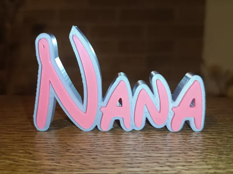ของตกแต่งชื่อ Nana Disney