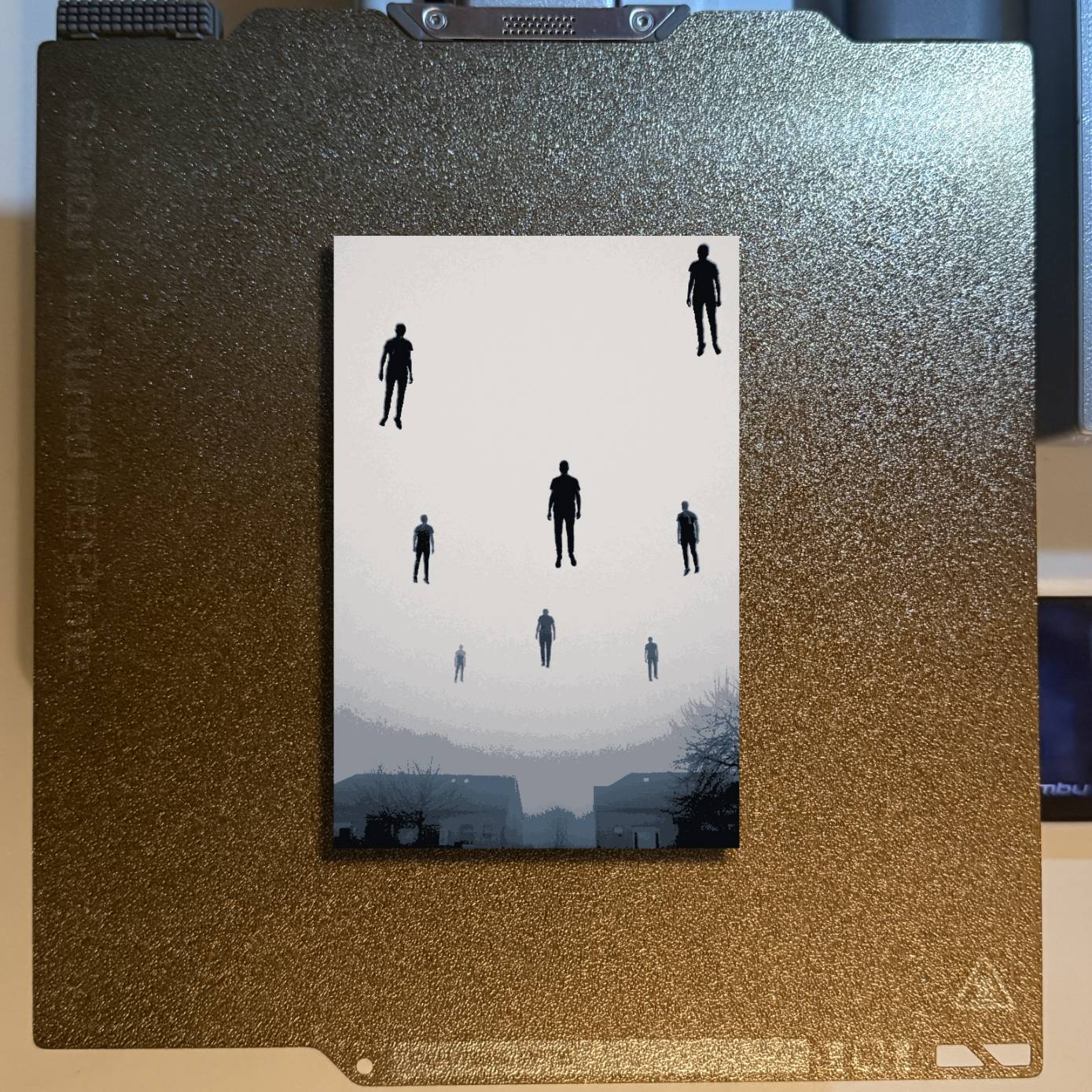 3D Printer Files | 3MF File | Floating People Hueforge | Creality Cloud