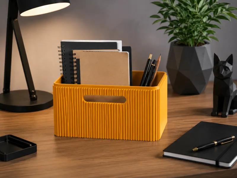 Ribbed Desk Organizers – PARAMETRIC