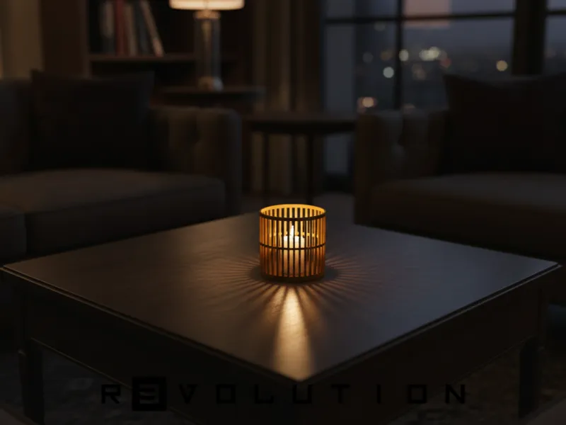 Modern Tealight / LED Candle Holder