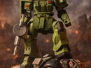 Zaku II Commander Type (TPU Joints)，ザクⅡ指揮官型