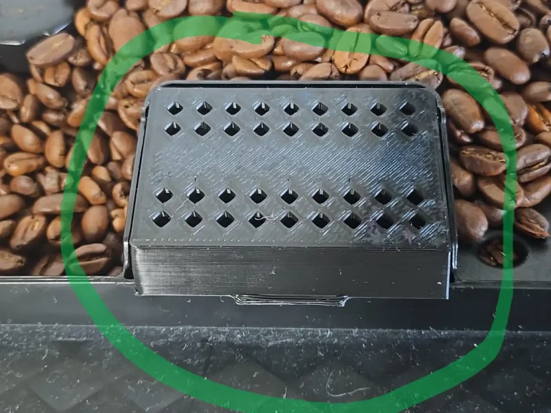 Tapa superior Granos molidos Cafetera Philips