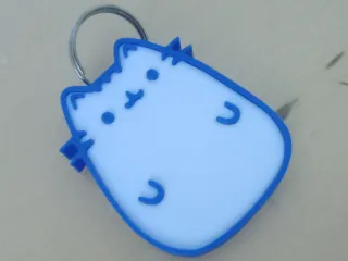 Cat Cute Chibi Keychain