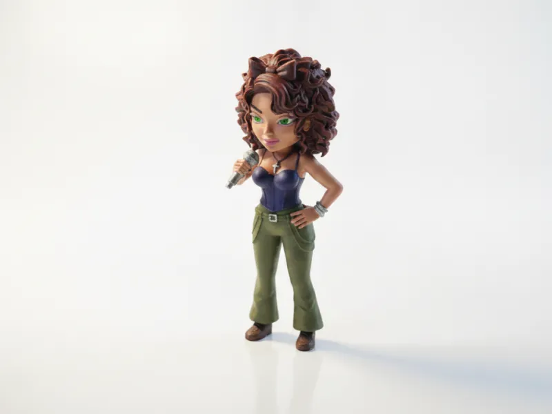 Madonna Singer Figurine Celebrity 3D Printable