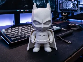 The White Knight - Batman Chibi Edition (Marble Style)