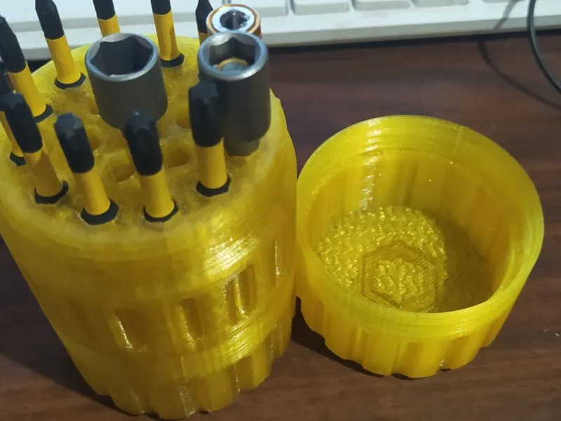 Hex torx bit box