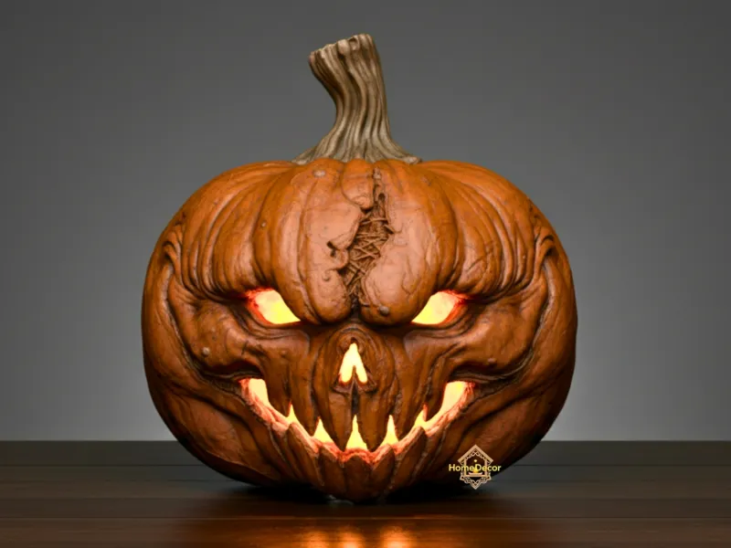 Modelo de impressão 3D da Abóbora de Halloween BOO