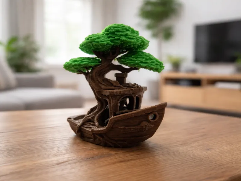 The Printed Zen Boat minimal