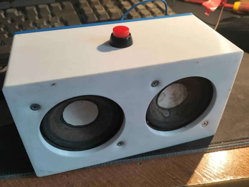 Cassa acustica Bluetooth fai-da-te - 2 altoparlanti da 60 mm (Doppio amplificatore da 30W)
