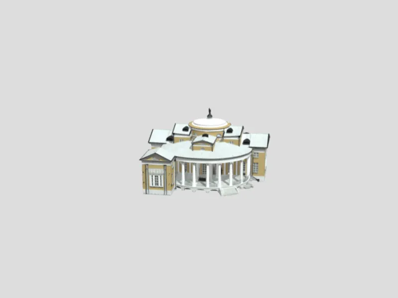 Colonnaded Rotunda Pavilion