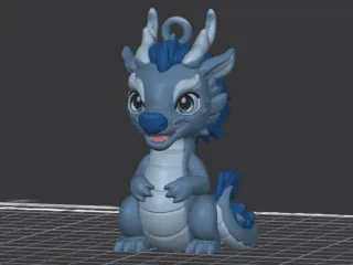 Chibi Dragon Multicolor