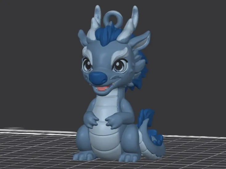 Chibi Dragon Multicolor