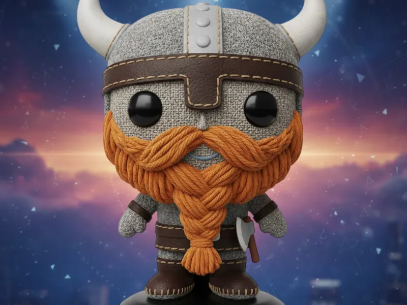 Figura Funko Pop di Peluche Ironbeard il Tessitore: Guerriero Vichingo