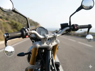 Aero-View Handlebar Mirror ( Gidon Aynası )