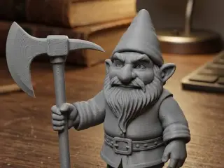 dwarf with pickaxe