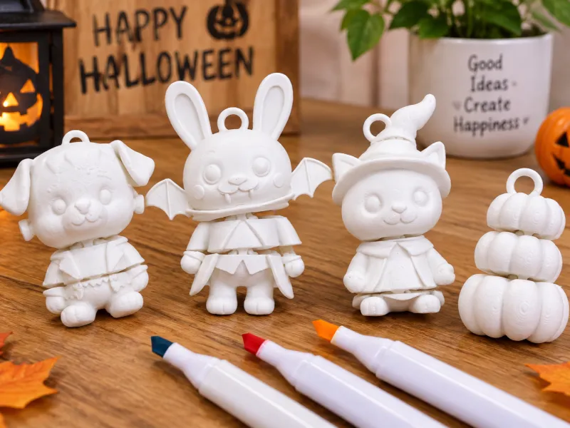 Chaveiros Articulados de Halloween