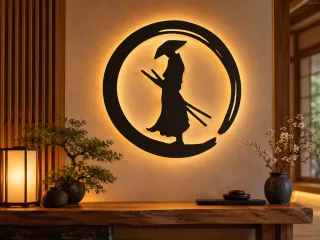 WallArt Samurai Japan Warrior 005