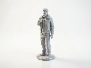 Smoker Character Figurine 3D Printable