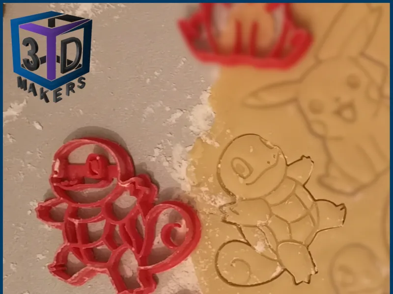 Squirtle cookie cutter