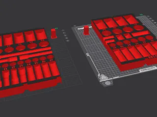 Packout Half Inch Socket Organizer