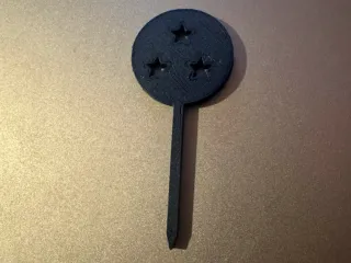 3-Star Dragon Ball Cupcake Topper