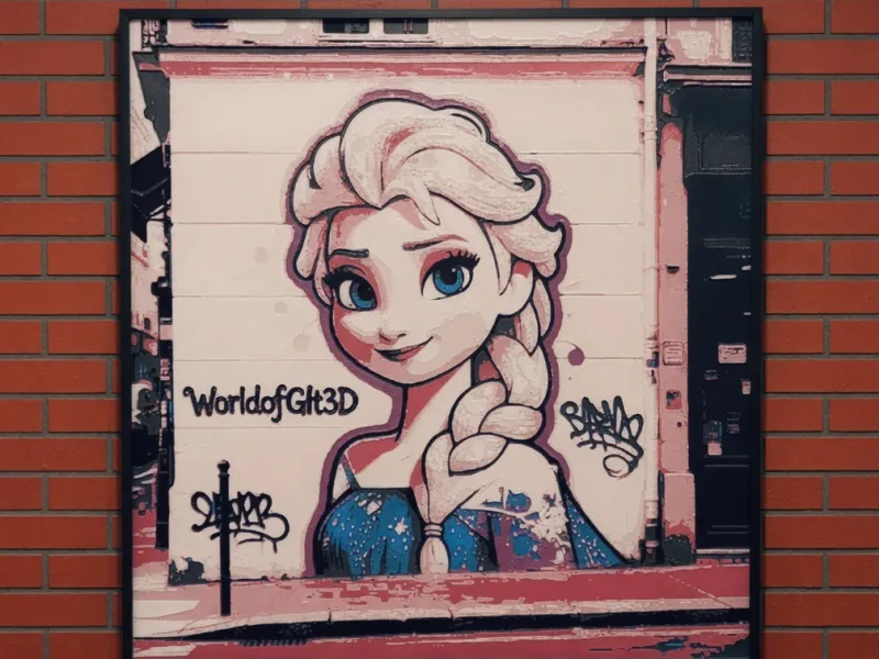 Street Art Elsa
