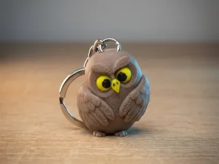 Owl keychain