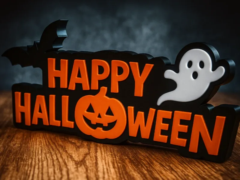 Happy Halloween Sign