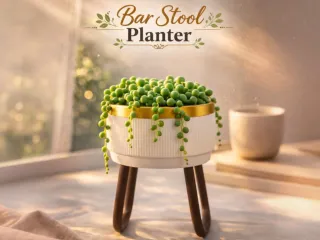 Bar Stool Planter