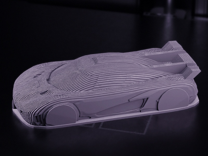 Koenigsegg Agera - Sliced