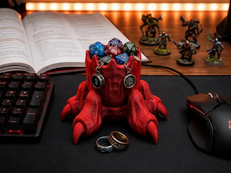 Dragon Claw Storage Cup & Desk Organizer