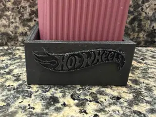 Bath and body works foamer holder with hotwheels logo