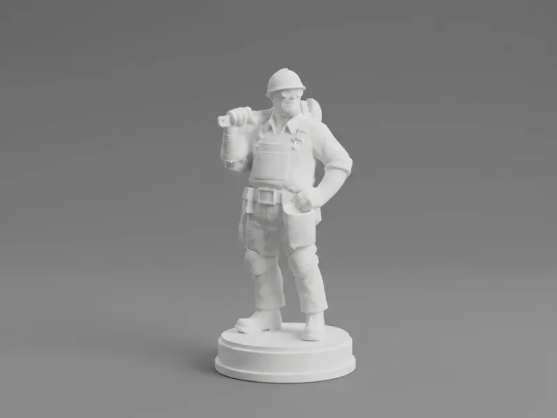Engineer – Team Fortress 2 Character Figurine