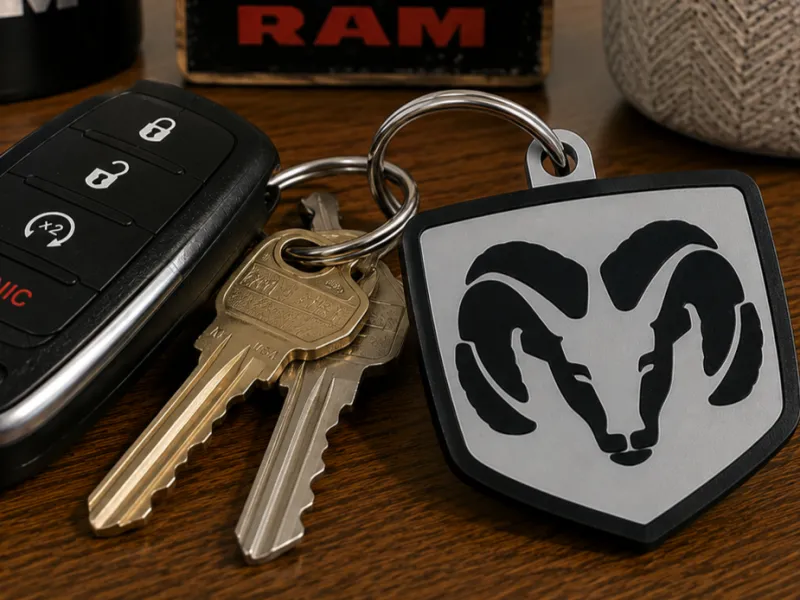 RAM Truck Keychain