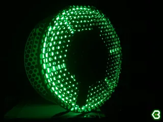 Spool Neon Lamp
