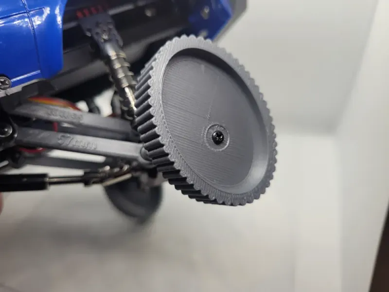 ruota ovale per auto con attacco esagonale da 5 mm come WPL c24