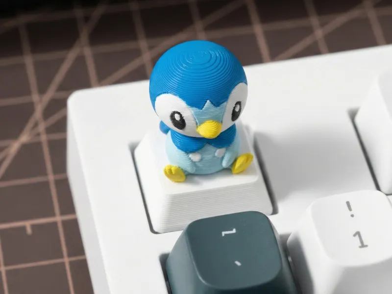 Piplup – Pokémon Mechanical Keyboard Keycap