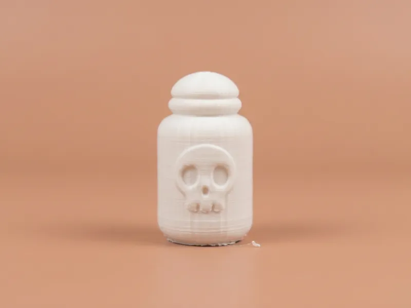 Poison Jar with Skull – Halloween Decor