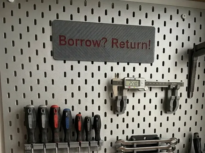 TAG for PEGBOARD