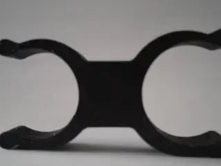 Crutch holder to attach to weelchair