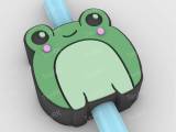 Straw Topper Cute Toad-0