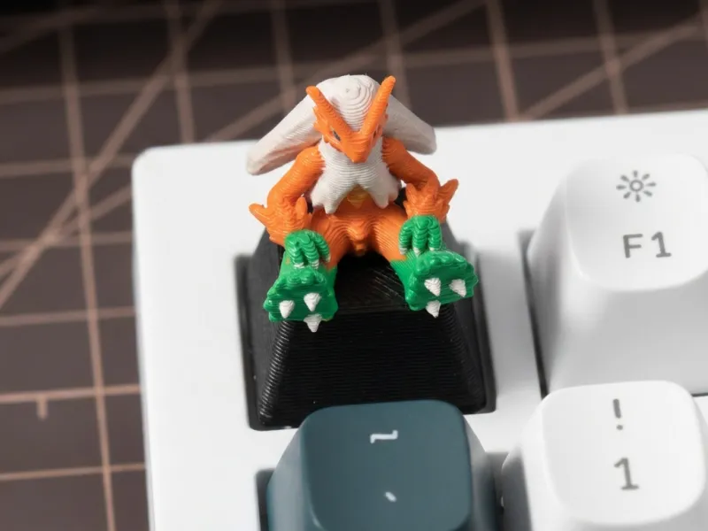 Blaziken – Touche de clavier mécanique Pokémon