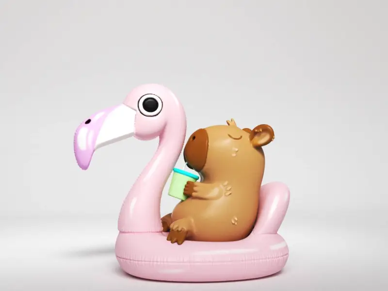 Capibara inflatable
