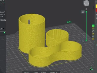 Desktop Pen Holder, 3D Organizer; Pen, Brush & Small Office